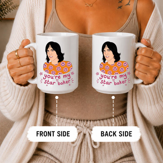Star Baker Mug, Baking Lover Gift, Coffee Cup, Baking Show Fan Appreciation