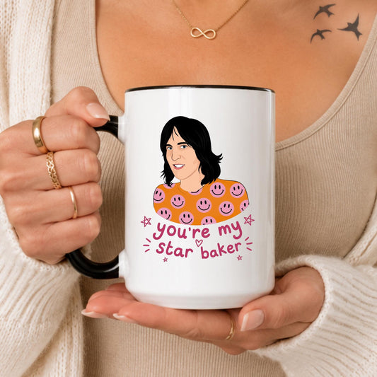 Star Baker Mug, Baking Lover Gift, Coffee Cup, Baking Show Fan Appreciation