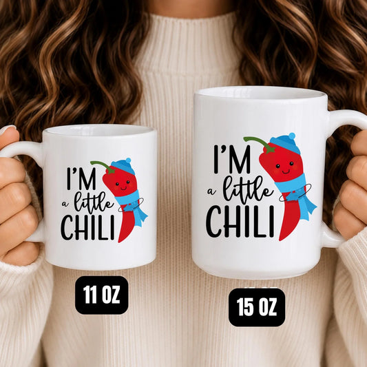 Chili Pepper Coffee Mug, Winter Pun Cup, Cozy Season Drinkware