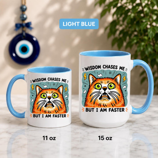 Funny Cat Mug | Sarcastic Coffee Cup, Cat Lover Humor