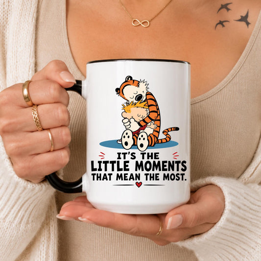 It's The Little Moments Ð Ceramic Mug, Heartwarming Friendship Gift, Coffee Cup