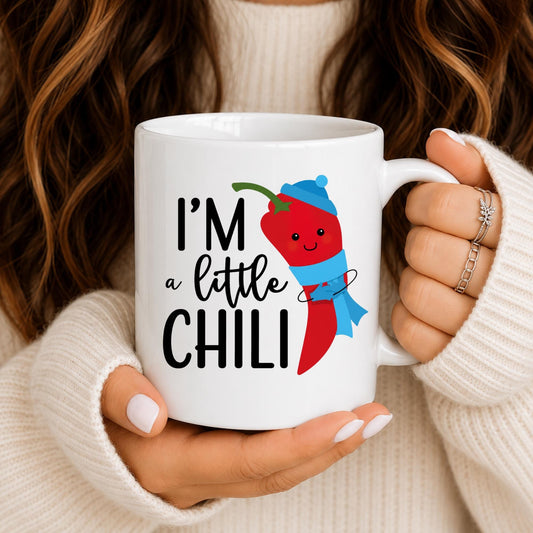 Chili Pepper Coffee Mug, Winter Pun Cup, Cozy Season Drinkware