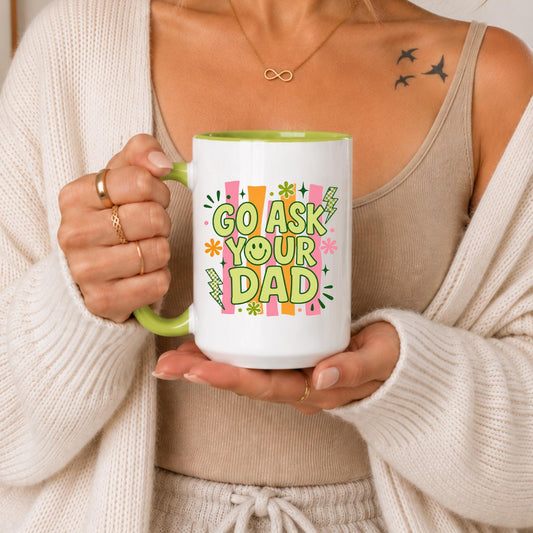 Funny Mom Coffee Mug, Retro Typography, Sarcastic Parent Gift